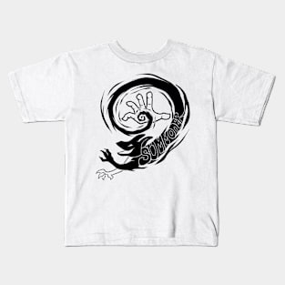 Summoner Class - Black Design Kids T-Shirt